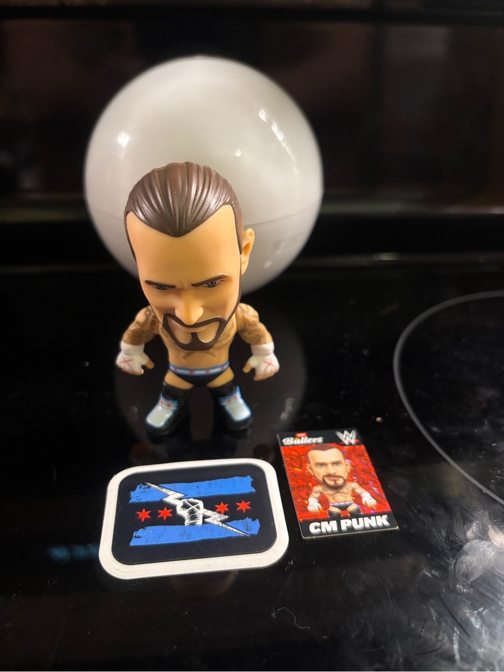WWE Ballers CM Punk Mini Action Figure Brand New